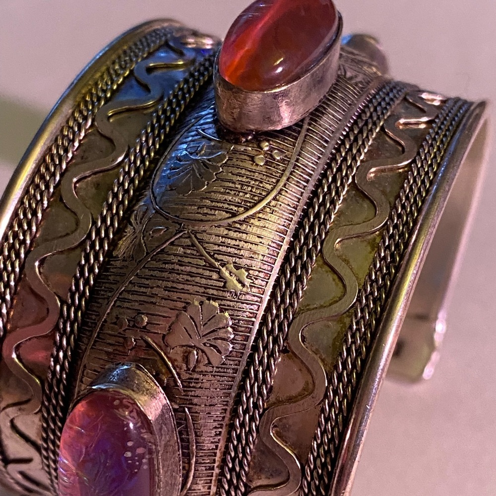 Fantastic Sterling Cuff Bracelet